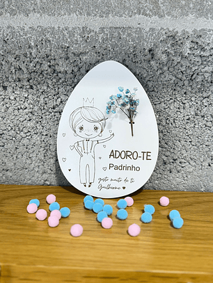 Lembrança Personalizada Padrinho