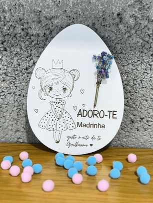 Lembrança Personalizada Madrinha