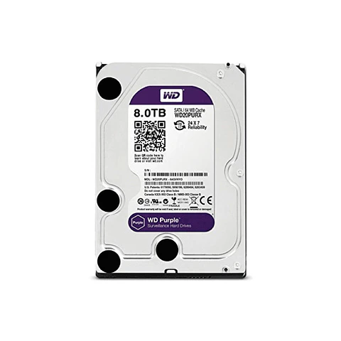 DISCO DURO WD 8TB SATA 6GB-S 24-7 MAX 64 CAM