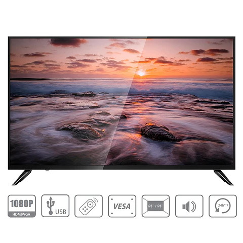 Monitor Dahua 43″ LED Full HD 24/7 con HDMI y VGA