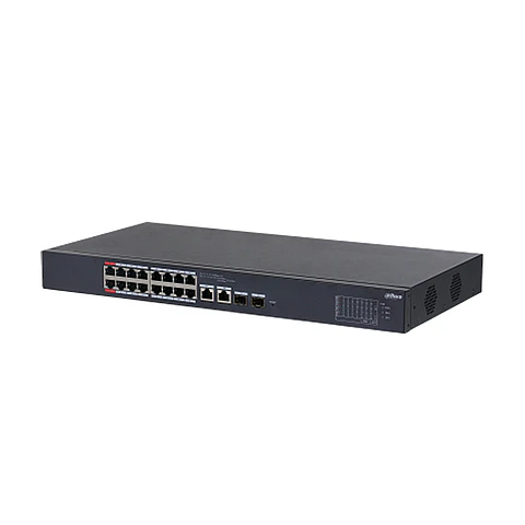 SWITCH L2 CLOUD 16 POE 2 GIGA 2 SFP 240W DISTANCIA