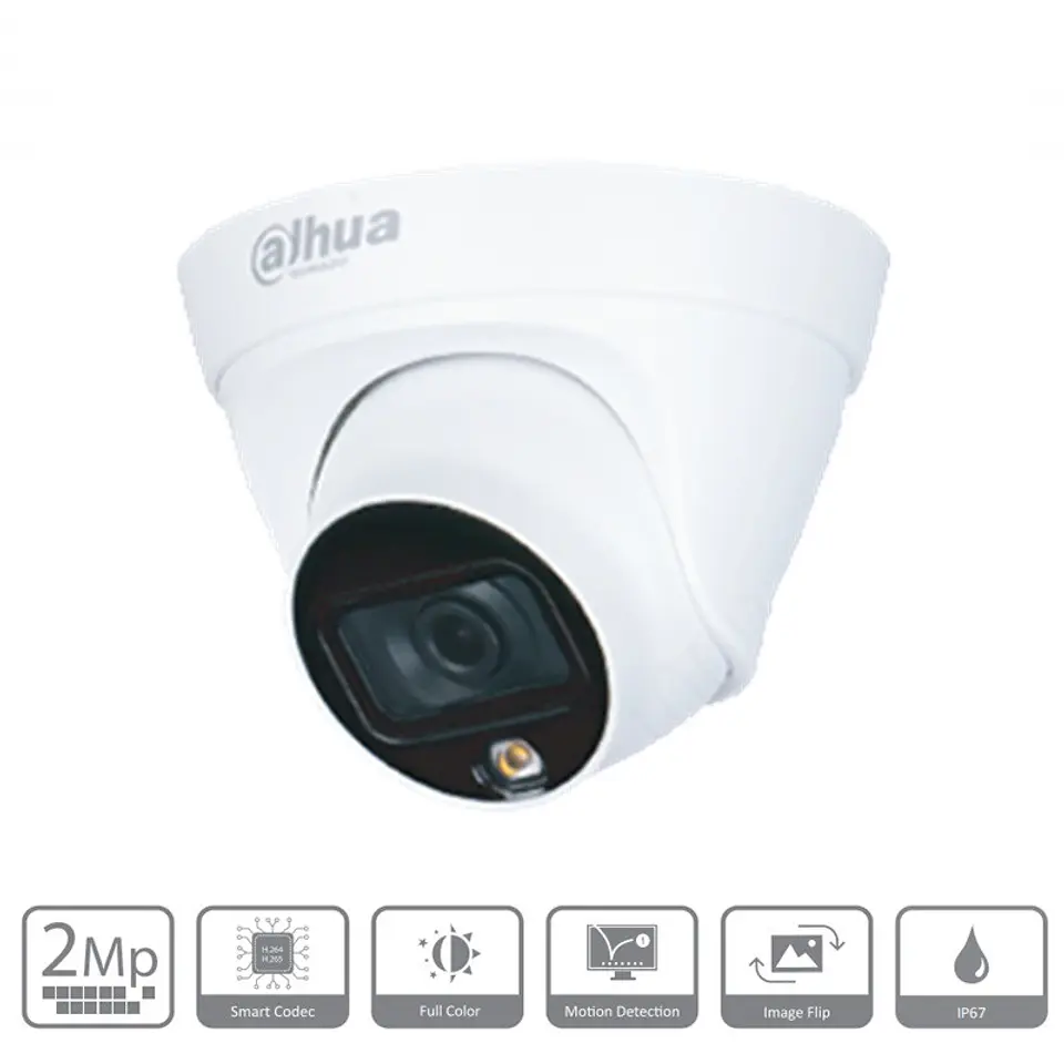 CAMARA IP DOMO FULL COLOR 2MP LF 2.8 LED15 1