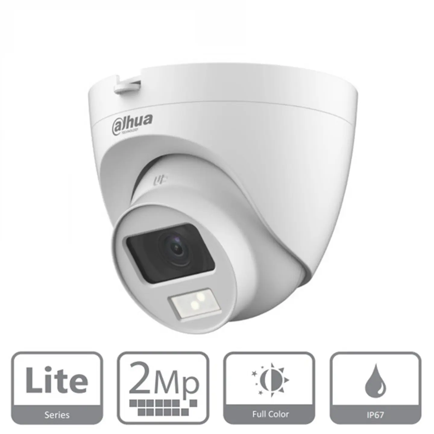 CAMARA DOMO CVI FULL COLOR 2MP LF 2.8 LED20 1