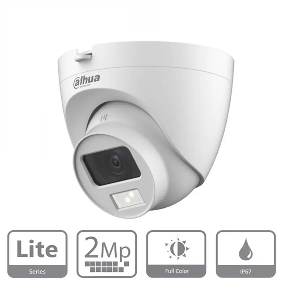 CAMARA DOMO CVI FULL COLOR 2MP LF 2.8 LED20 1