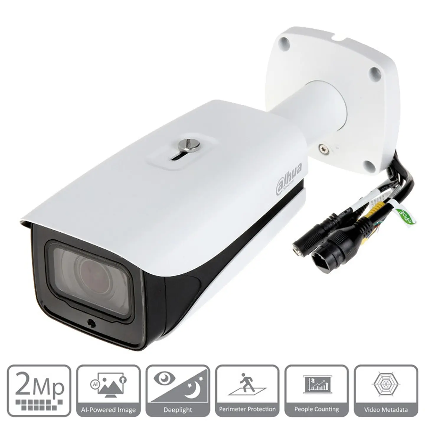 CAMARA IP BALA WIZMIND 2MP VFM 2.7-13 IR60 MIC IK10 1