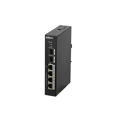 SWITCH DAHUA IND 4P 1 GIGA 3 10-100 2 SFP 90W