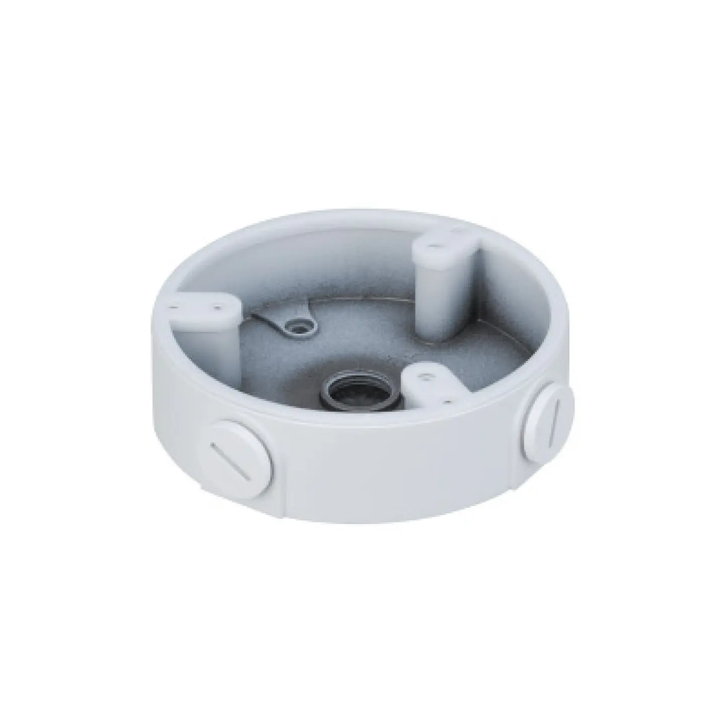 CAJA SOPORTE CONEXION DAHUA REDONDA 12X3.4CM BLANCO 1