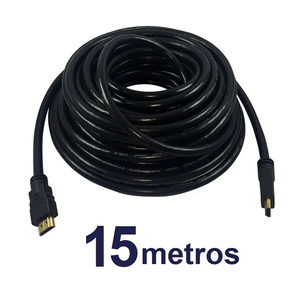CABLE HDMI MACHO 15MT NEGRO V1.4 1