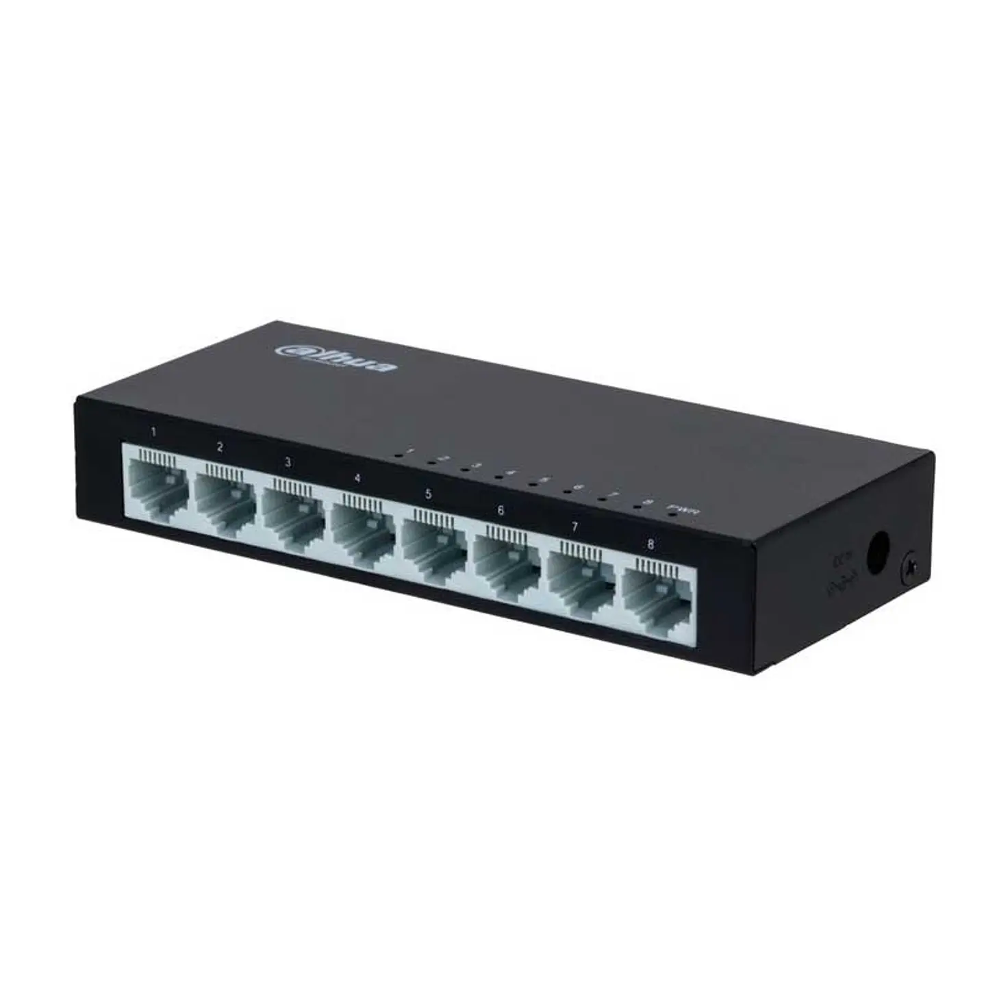 SWITCH DAHUA 8P ESCRITORIO METALICO 1