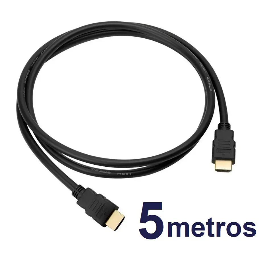 CABLE HDMI MACHO 5MT NEGRO V1.4 1