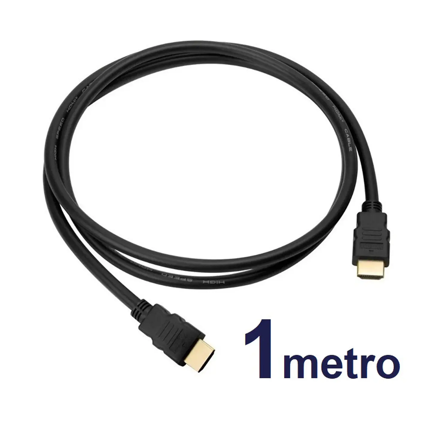 CABLE HDMI MACHO 1MT NEGRO V1.4 1