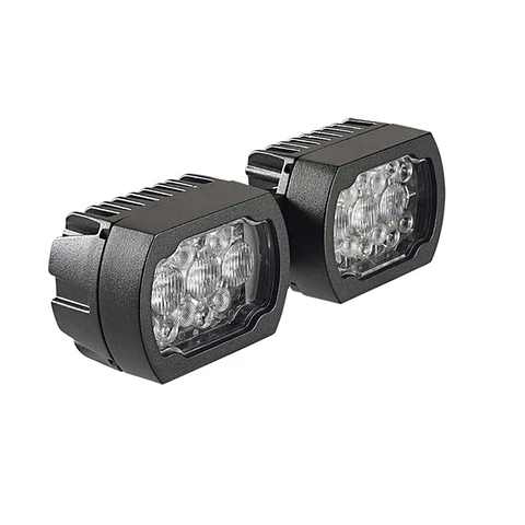 ILUMINADOR IR-LUZ BLANCA MIC NEGRA