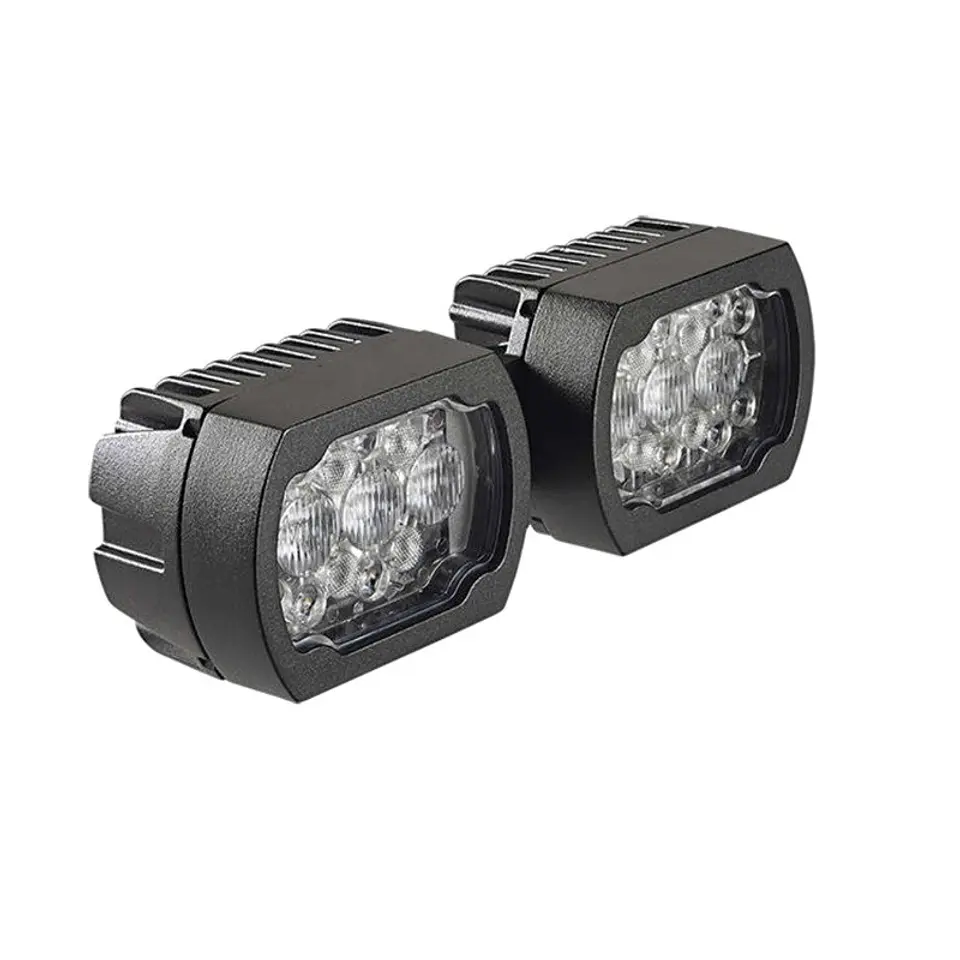 ILUMINADOR IR-LUZ BLANCA MIC NEGRA 1