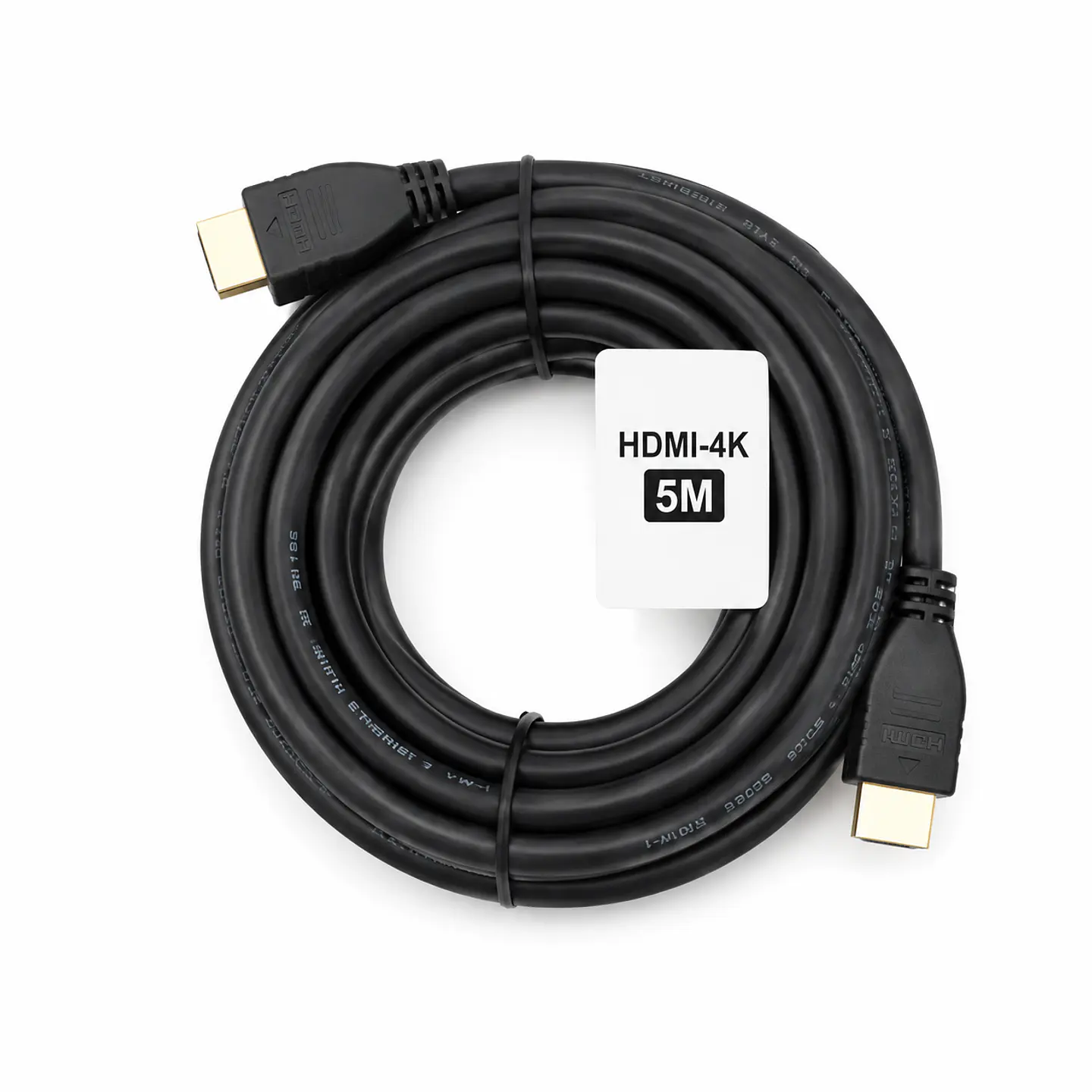 CABLE HDMI MACHO 5MT NEGRO 4K UHD BDN 1