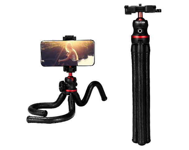 Tripode Flexible para Celulares y Camaras DSLR 