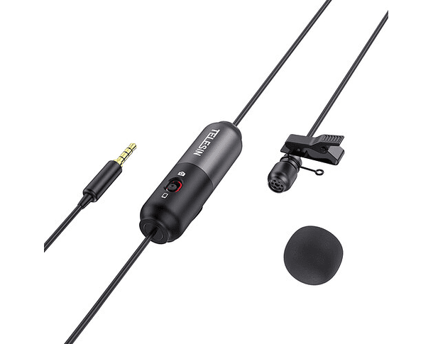 Micrófono Lavalier Omnidireccional 3,5 mm