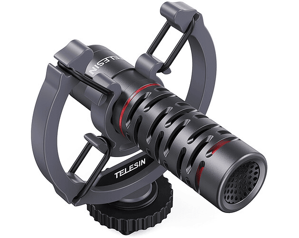 Micrófono Condensador Cardioide Shotgun 3,5mm