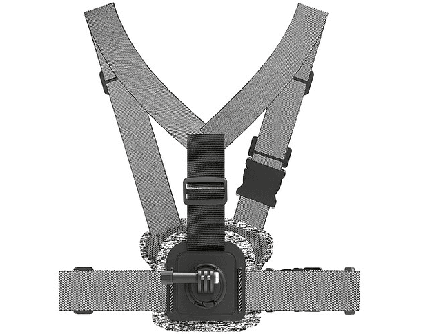ARNES DE PECHO CON DOBLE MONTURA PARA GOPRO