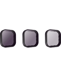 Set Filtros ND8 - ND16 - ND32 para lente GoPro Hero 11