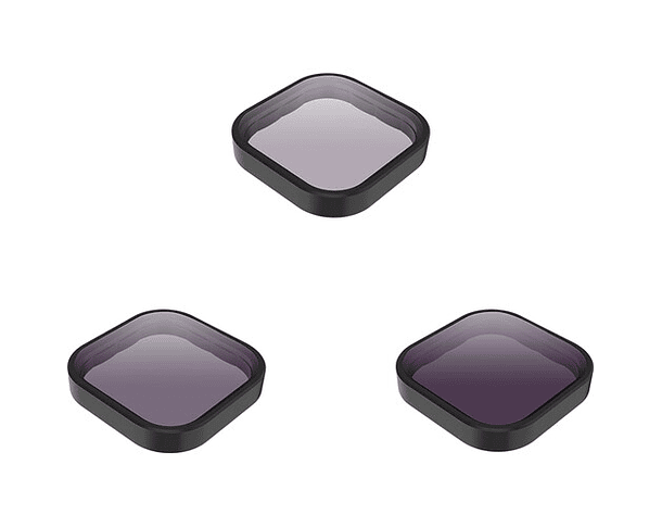 Set Filtros ND8 - ND16 - ND32 para lente GoPro Hero 11