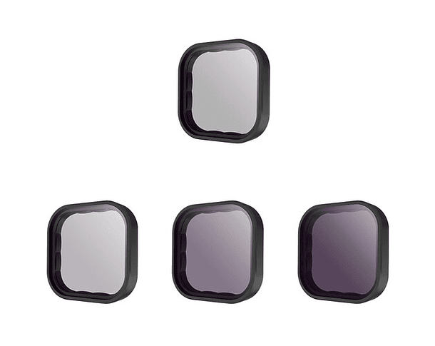 kit de protector de lente de cámara LAMASA ND CPL filtros de lente para GoPro Hero 9 negro, CPL ND8 ND16 ND32 filtro de densidad neutra para GoPro Hero 9 negro 