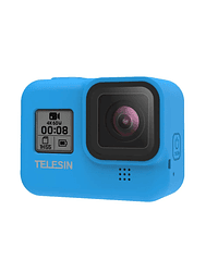 Funda Silicona + Correa Hero 8 - Blue