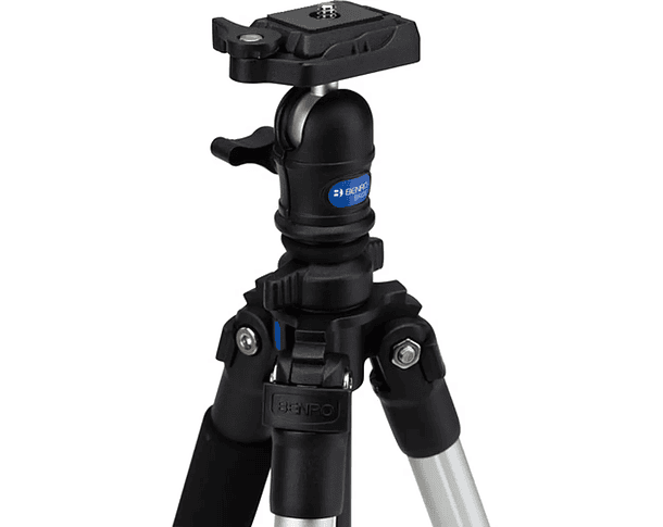 Trípode de Aluminio Benro con Cabezal de Bola