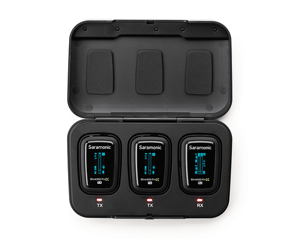 Sistema de micrófono Saramonic Blink 500 ProX B2 con Lavaliers
