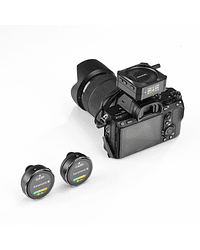 Sistema de micrófono Saramonic BlinkMe con pantalla táctil personalizable