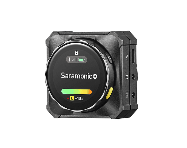 Sistema de micrófono Saramonic BlinkMe con pantalla táctil personalizable