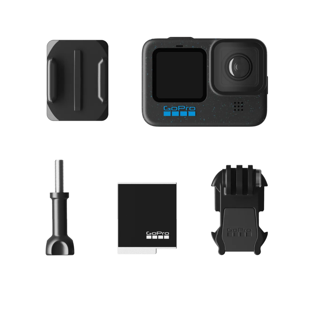 Gopro Hero 12 Black Kit + Cargador + Kit Aventure + Carcasa GOPRO