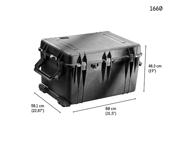 Pelican 1660 Rolling Case
