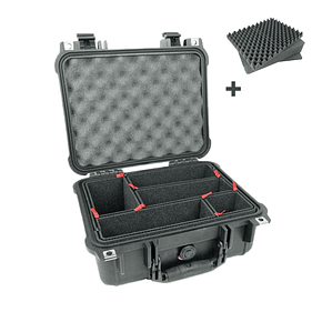 Pelican 1400 con Kit Divisor 1400TPKIT + Espuma