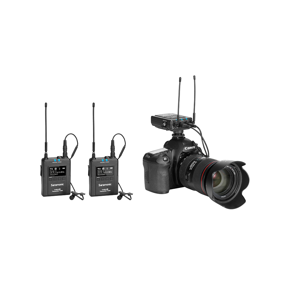 Saramonic UwMic9S Kit2-JP ワイヤレスマイク Sistema de micrófono inalámbrico Lavalier Saramonic UwMic9s Kit2