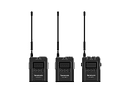 Sistema de micrófono Lavalier inalámbrico Saramonic UwMic9s Kit2 UHF