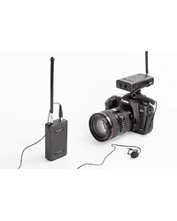 Sistema de micrófono Lavalier inalámbrico Saramonic SR-WM4C VHF