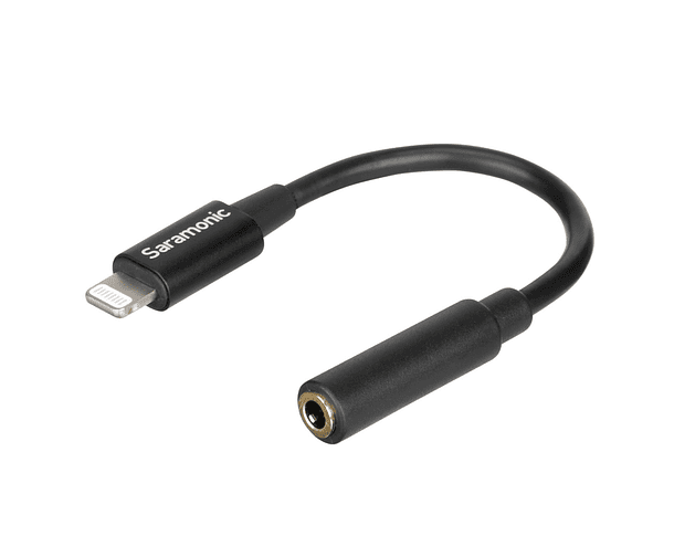 Adaptador Saramonic 3.5mm TRRS hembra a Lightning 