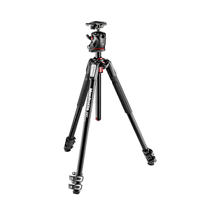 Trípode de Aluminio Manfrotto 3 secciones 190 con Rótula XPRO