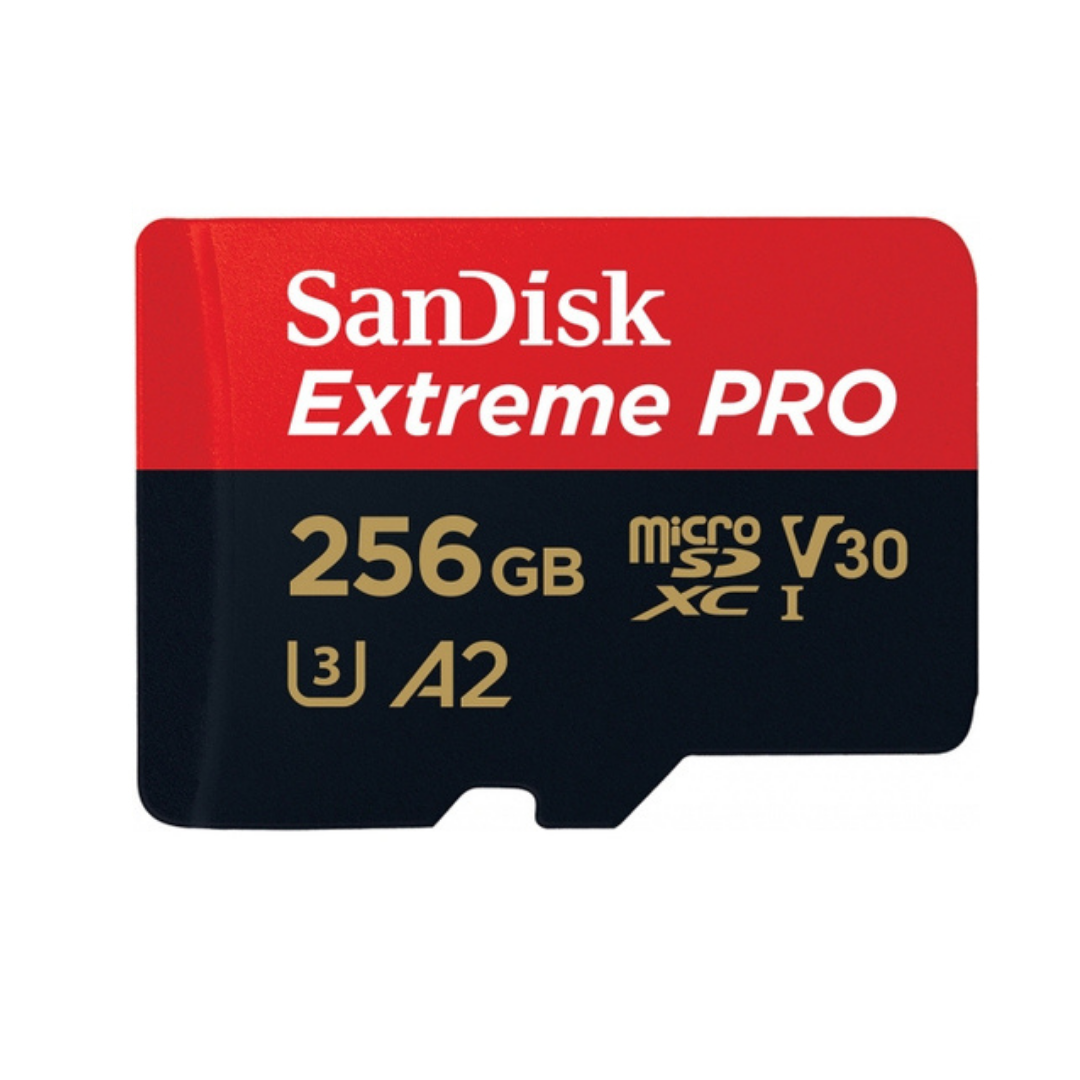 MicroSD Sandisk Extreme Pro 256GB | La Tienda Pelican en Chile