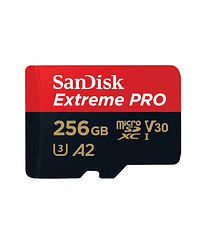 MicroSD Sandisk Extreme Pro 256GB