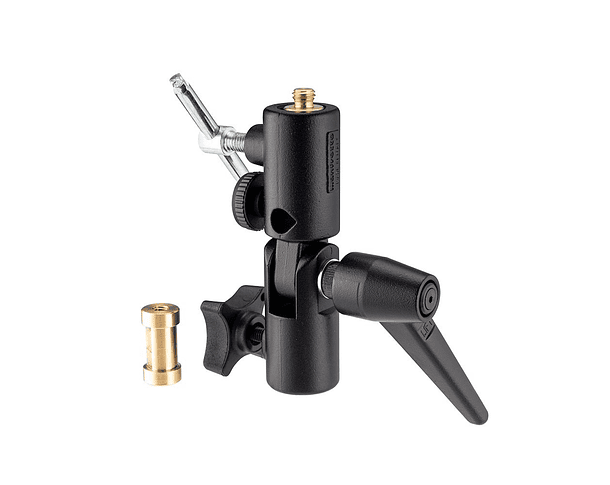 Adaptador con Rótula Manfrotto 026 para Paraguas