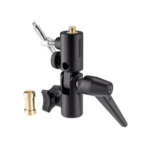 Adaptador con Rótula Manfrotto 026 para Paraguas