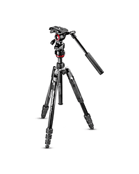 Trípode Aluminio Manfrotto Befree Live con Rótula de vídeo