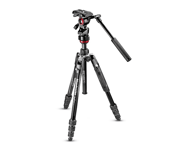 Trípode Aluminio Manfrotto Befree Live con Rótula de vídeo