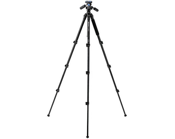 Kit Tripode Benro de Aluminio con cabezal de 3 vías