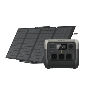 Arriendo Generador Solar EcoFlow RIVER 2 PRO + Panel Solar 110w