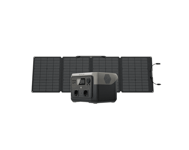 Generador Solar EcoFlow RIVER 2 Max + Panel Solar 110w