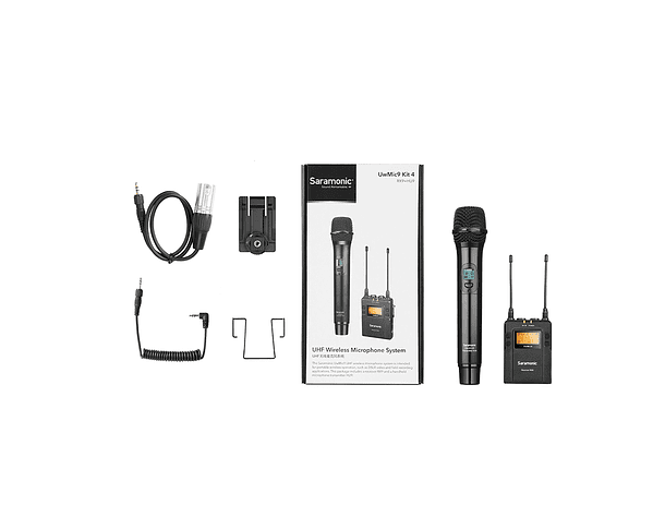 Sistema de micrófono Lavalier Saramonic UwMic9 Kit4 