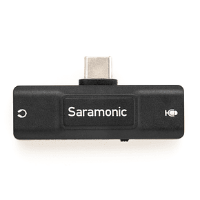 Interfaz USB-C con entrada mic 3,5mm y salida de auriculares