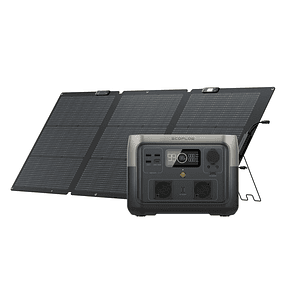 Generador Solar EcoFlow RIVER 2 Max + Panel Solar 160w